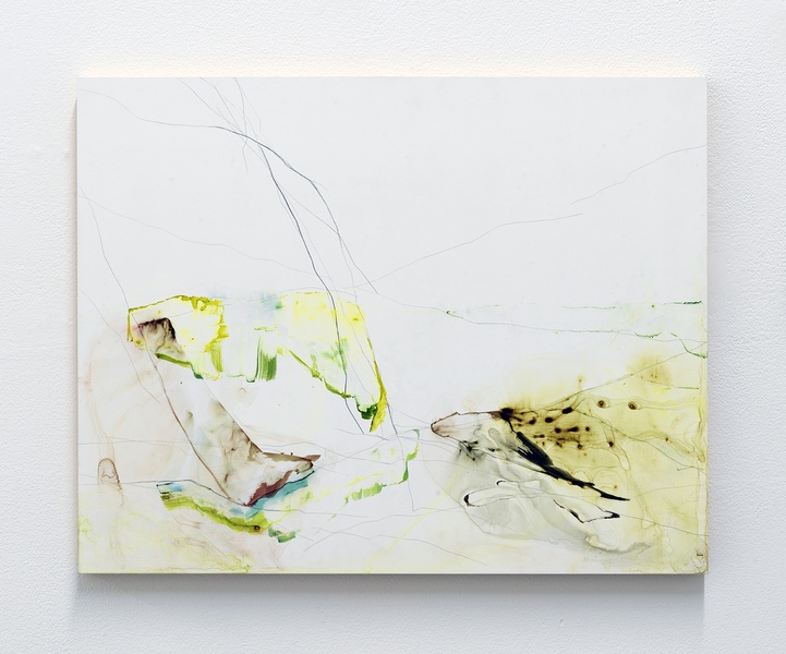  painting of a abstract landscape 